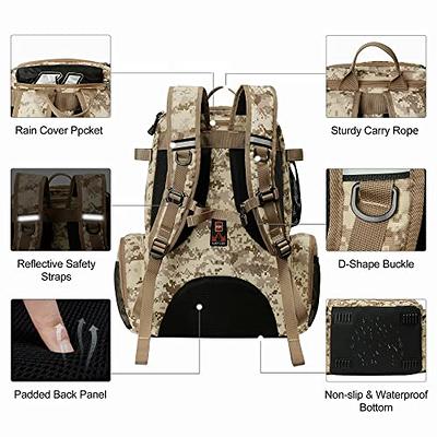 Portable Fishing Reel Storage Bag Digital Camo Protective Case