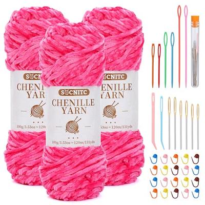 Chunky Yarn Jumbo Tubular Yarn Crocheting Hand Knit Length 40M Weaving Arm  Knit