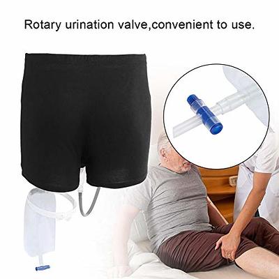 Silicone Urine Collector Incontinence Underwear for Man Woman Elder  Reusable