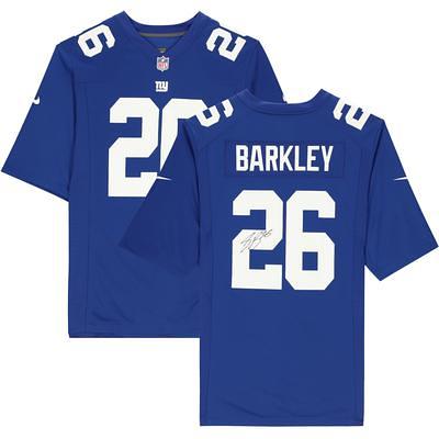 Men's Nike Saquon Barkley White New York Giants Alternate Game Jersey