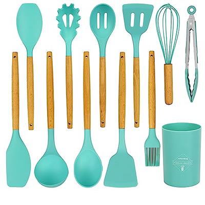 Kitchen Utensils Set-12 Pieces Silicone Cooking Utensils Set (Dishwasher  Safe) 392°F Heat Resistant Spatula Set,Kitchen Utensil Set for Nonstick  Cookware,Best Kitchen Tools with Holder - Yahoo Shopping