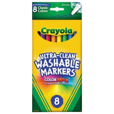 Crayola Markers - 12-Ct. Contemporary Colors Fine Line Adult