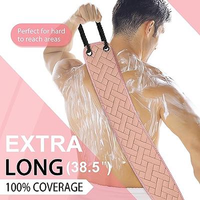 TYYIHUA 20.5 Bath Back Brush Long Handle for Shower for Men and