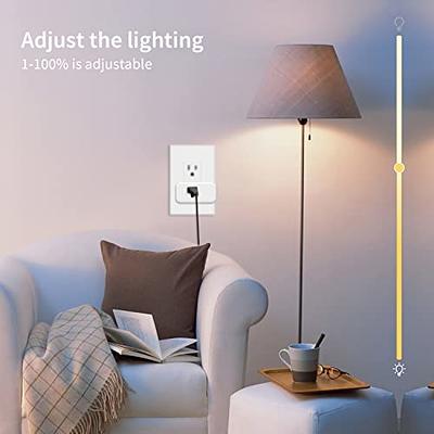 New One Z-Wave Plug, 700 Series Smart Dimmer Plug,Z-Wave Hub Required, 125V  60Hz Dimmable Smart Plug, Compatible with Alexa, Smartthings, Wink, Max