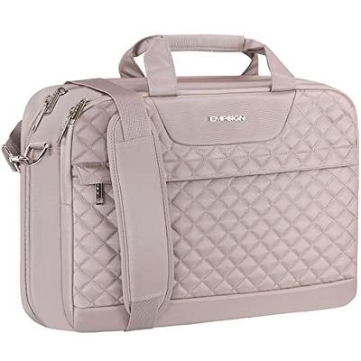 KROSER Rolling Laptop Bag Women,15.6 inch Rolling Briefcase for Women with  RFID Pockets, Rolling Computer Bag Laptop Case for Work Travel Business