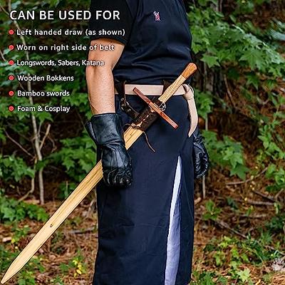Leather Sword Frog LARP Medieval Sword Belt Costume Accessor - Inspire  Uplift