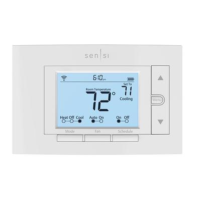 Feit Electric Built in WiFi Heating and Cooling Push Buttons Temperature & Humidity Sensor