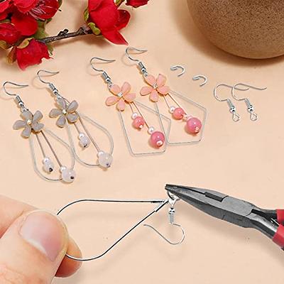 40 Pieces Earring Hoops for Jewelry Making Round Beading Hoop Earring for  Earring Finding Making Supplies