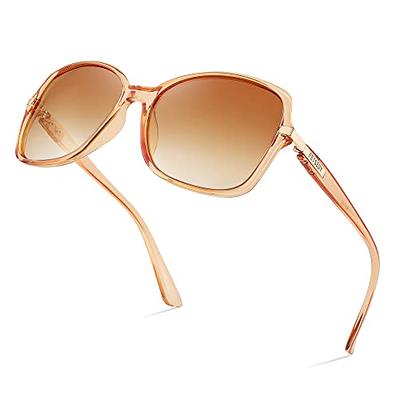 Women Cat Eye Sunglasses Oversized Cateye Sun Glasses Uv400 Protection  Vintage Shades - Temu
