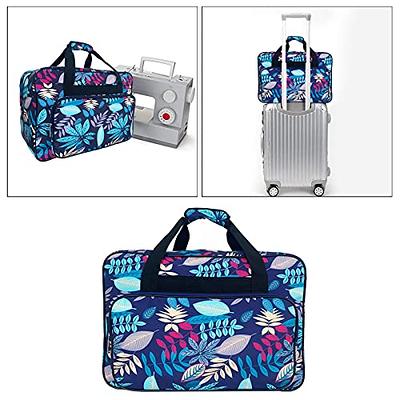 Large Capacity Sewing Machine Bag With Zipper Tote Storage Bag With Pocket  Nylon Carrying Bags For Women Men Traveling