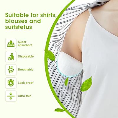 Large Disposable Underarm Sweat Pads for Women and Men Fight