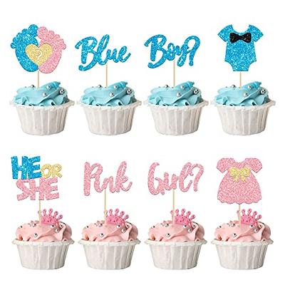 24 Pack Baby Onesie Cupcake Toppers Pink Clothes Cupcake Picks