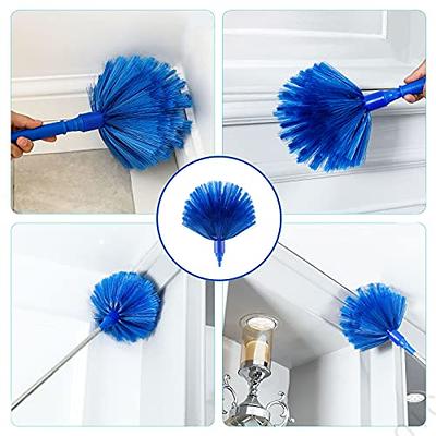 Ceiling Cleaning Spider Web Brush Dust Removal Tool, Long Handle