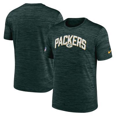 Men's Nike Gray Green Bay Packers Sideline Player UV Performance