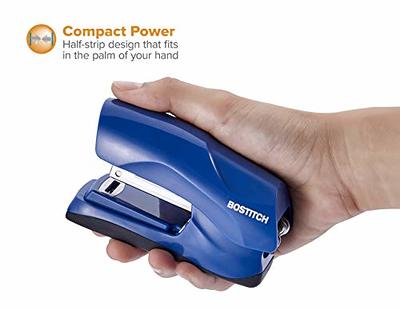 Bostitch Flat Clinch Stapler, 40 Sheets, Gold