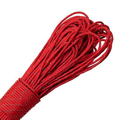 100 Feet 2mm Core Paracord Micro Cord Parachute Cord Tent Lanyard Rope  Survival