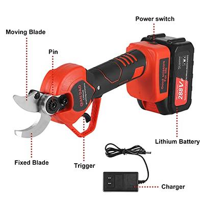 Great Working Tools Cordless Scissors - Electric Power, 4 Blades for