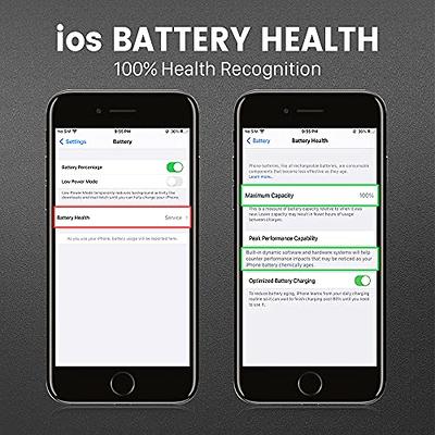 Extended Capacity Battery Replacement For iPhone 7 A1660 A1778 A1779  2200mAh