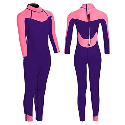 REALON Men Wetsuit Women Neoprene Wet Suits 3mm Full Body Long