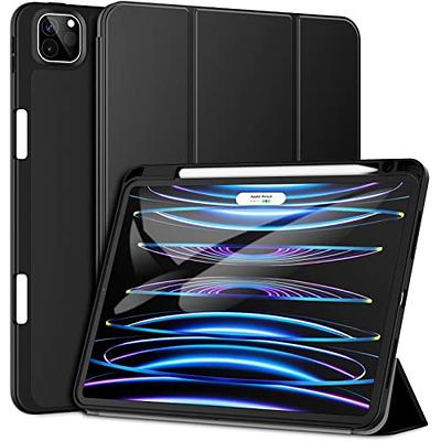 JETech Case for iPad 10 (10.9-Inch, 2022 Model, 10th Generation) with  Pencil Holder, Clear Transparent Back Shell Slim Stand Shockproof Tablet  Cover