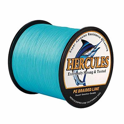 HERCULES 60 lb Test PE Braided Fishing Line No Stretch Abrasion Resistant  Line 