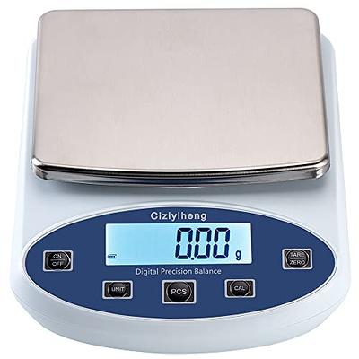 Uxcell Lab Scale 1000gx0.01g, High Precision Electronic Analytical Balance  Sensitive, Digital Precision Scale 