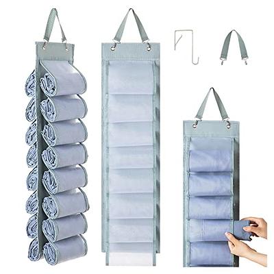 DHSFKBE Legging Organizer Storage - 2PCS T Shirt Organizer, Hanging Closet  Organizers and Storage with 26 Roll Independent Compartments for Yoga  Pants, Towel, Bathing Suit (Grey) - Yahoo Shopping