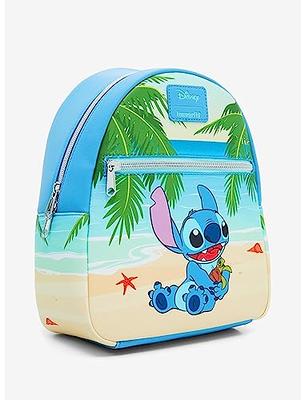 Loungefly Disney Lilo & Stitch Super Stitch with Rainbow Cape Mini Backpack  New