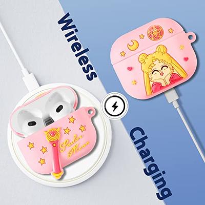  Case for Airpods Pro, Filoto Cute Cartoon Bag Apple Airpod Pro  Cover Women Girls, Silicone Stylish Funny Air Pod Wireless Charging  Accessories (Black) : Electronics