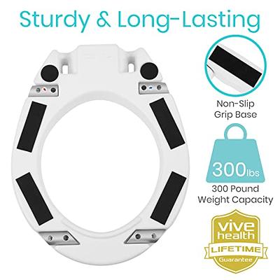 Vive Toilet Seat Riser, Standard