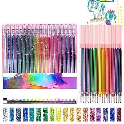 ZSCM 100 Colors Duo Tip Brush Markers Art Pen Set & 6 Pack Mixing of 3  Colors Magic Rainbow Glitter Gel Pens - Yahoo Shopping