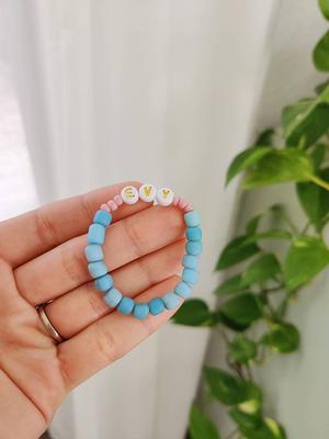 Kids and Baby Initial Bracelet with 2 Letters