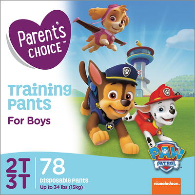 Parent's Choice Paw Patrol Training Pants for Boys, 3T/4T, 21 Count (Select  for More Options) - Yahoo Shopping