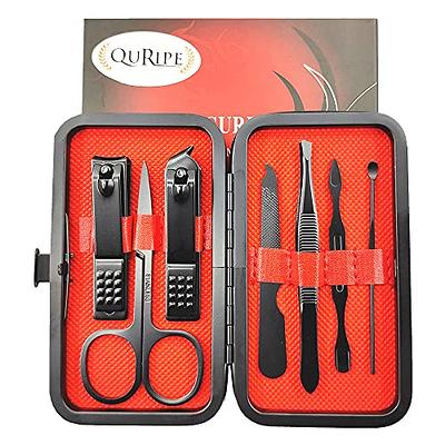 Utopia Care Utopia care 15 Pieces Manicure Set - Stainless Steel Manicure  Nail clippers Pedicure Kit - Professional grooming Kits, N