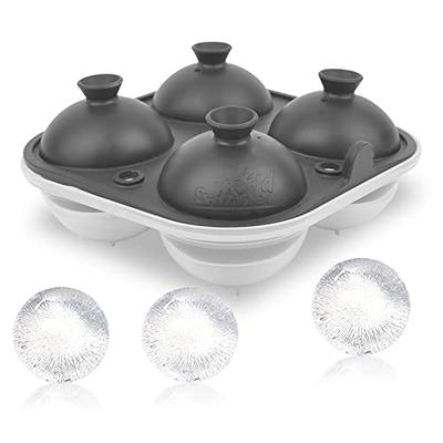 VVAYHUA Ice Cube Tray, 2 Pack Flexible Silicone 22 Ice Balls Maker with Lid BPA  Free Easy-Release Ice Cube Trays for Freezer, DIY Homemade Round Ice Cubes  for Whiskey, Cocktails, Coffee 