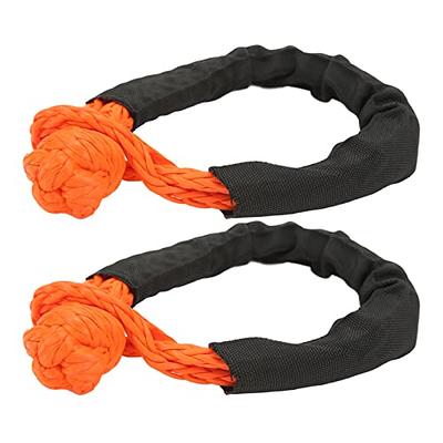 Heavy Duty Offroad Soft Shackles Synthetic Winch Soft Rope Shackle