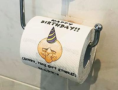 Happy Birthday (Sorry, This Gift Stinks) - Funny Toilet Paper - Funny Gift  - Printed Loo Roll - Novelty Birthday Present & Silly Birthday Party  Decorations - Yahoo Shopping