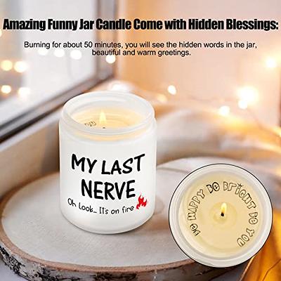 Gifts for Mom from Daughters Son, Funny Birthday Gifts for Mom from  Daughter, Unique Mom Gifts, Mothers Day Thanksgiving Christmas Gifts  Presents for Mom, 7oz Lavender Scented Candles 