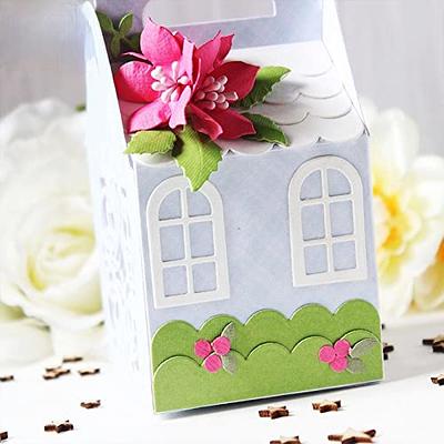 Metal Craft Envelope Cutting Dies for Card Making, 3D Boxes Die Cuts Flower  Frame Embossing Stencils Template Mould for Card Scrapbooking and DIY