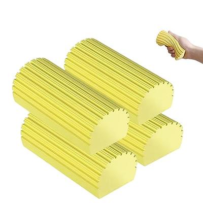  Damp Duster, Magical Dust Cleaning Sponge, Duster for Cleaning  Venetian & Wooden Blinds, Vents, Radiators, Skirting Boards, Mirrors and  Cobwebs, Traps Duster, Pack of 2