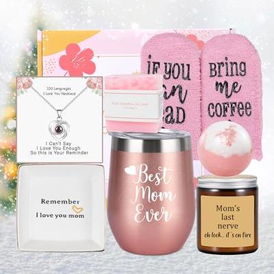 Fufendio Mom Christmas Gifts - Best Mom Ever Gifts - Gifts for  Mom from Daughter, Son - Great Mother Gifts - Birthday Mothers Day Gifts  for Mom, New Mom, Bonus