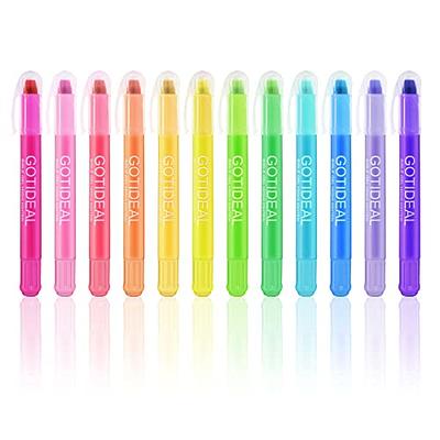 GOTIDEAL No Bleed Bible Highlighters, 12 Pack Assorted Colors Gel  Highlighters Pens Set, Wax Bible Markers for Study Journaling School Book  Supplies - Yahoo Shopping