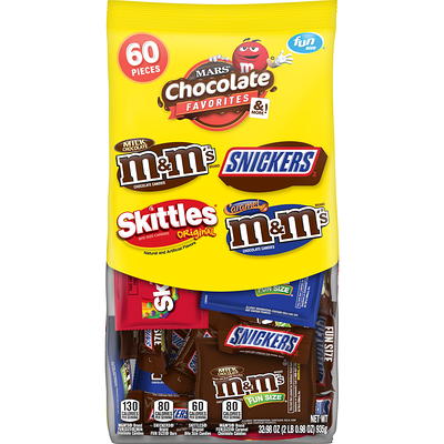 M&M's Milk Chocolate Fun Size Candy, Bulk Pack 70-ct (Pack of 2 Pounds)