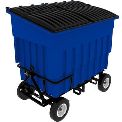 Rotomolded Tilt Truck, 0.5 Cu yd, 850 lb Capacity, Black | Rubbermaid