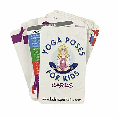 Fun Fitness Dice for Kids - Children's Workout Dice and Yoga Dice Set -  Fitness Exercise Dice Game with Kids Yoga Poses - Childrens Foam Exercise