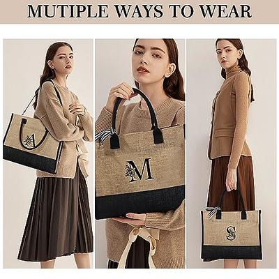 ZGCYSMHT Initial Tote Bag,Personalized Tote Bags for Women,Beach Bag with  Zipper, Women Birthday Gifts Canvas Tote Bag for Bridesmaids Teacher  Graduation Gifts Crown letter M - Yahoo Shopping