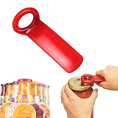 JarKey Jar Opener - The Original Jar Pop - Solid Red