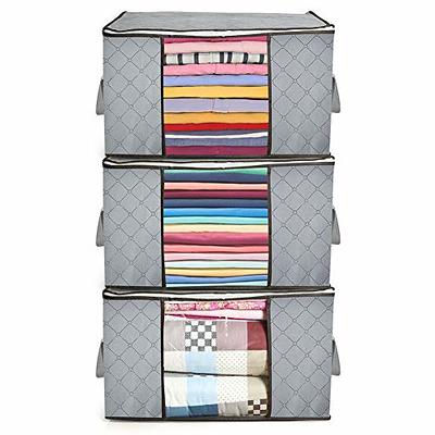 Darzheoy Storage Bags, Large Blanket Clothes Organization and