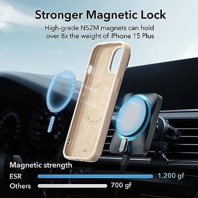 ESR Cloud Kickstand Case for iPhone 15 Pro Max, for MagSafe Case with  Stand, Ultra-high Hardness Protection, Strong Magnetic Lock, Built-in  Camera