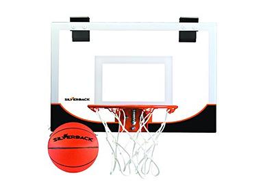  Goplus 18'' x12'' Mini Basketball Hoop Over The Door Basketball  Backboard for Wall Indoor Outdoor Sports Exercise w/ Ball and Hand Pump Set  for Youth Kids Adults : Sports 